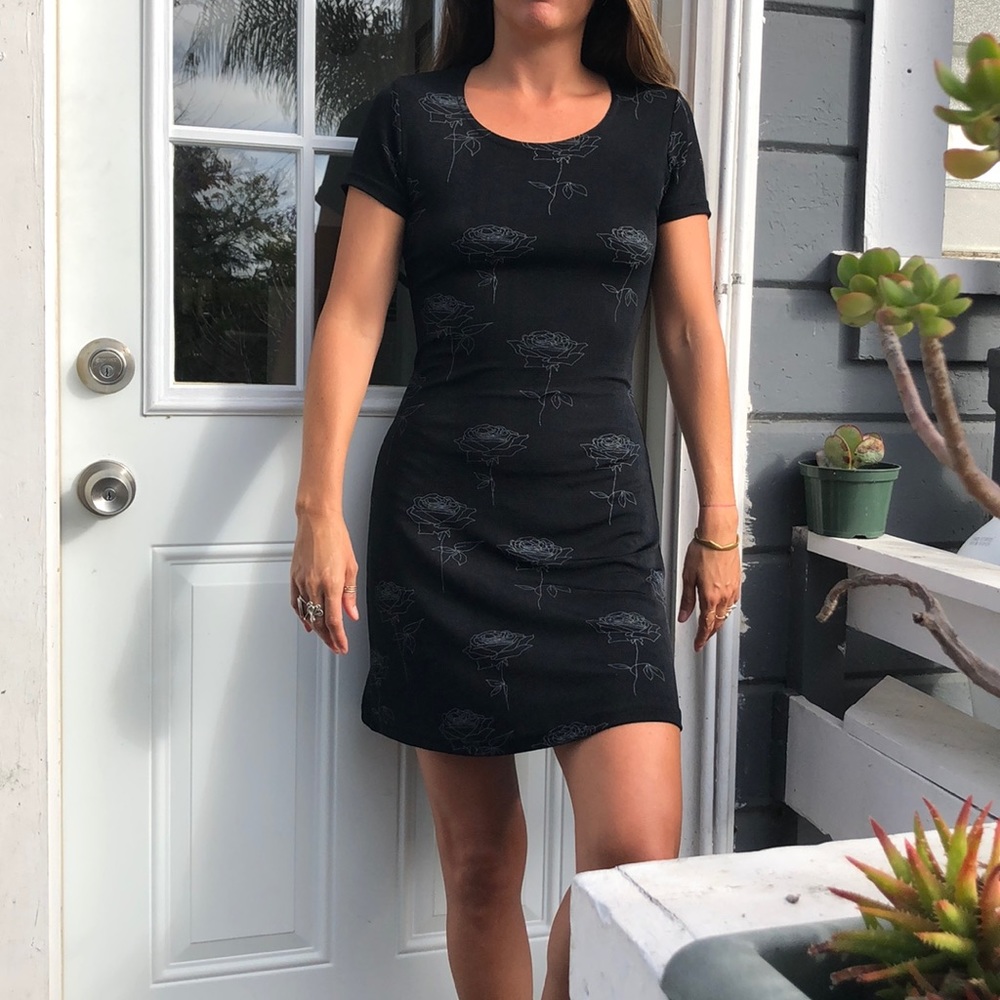 Vintage rose dress